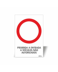Placa de Identificação em Obra com sinalização de segurança POV02 (Vertical)