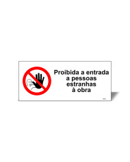Placa Sinalética com Normas de Segurança - MOD005