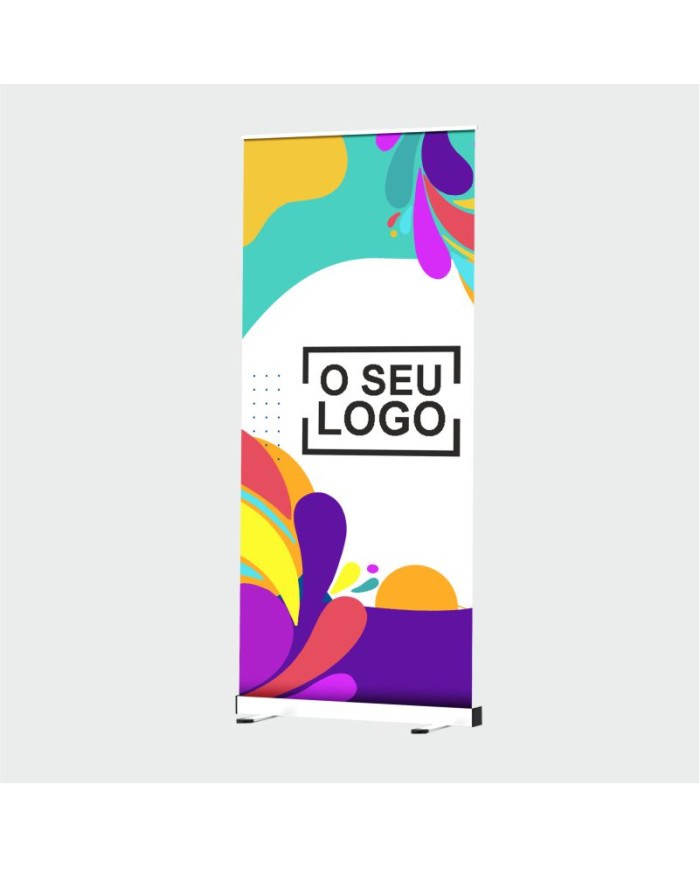 Roll-Up Publicitário 85x200cm com impressão