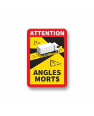 Dístico Autocolante Angles Morts - Transportes de Mercadorias